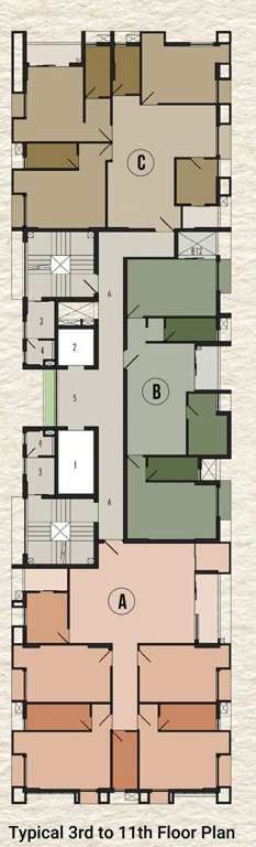  shree krishna ashrey Ashrey Cluster Plan