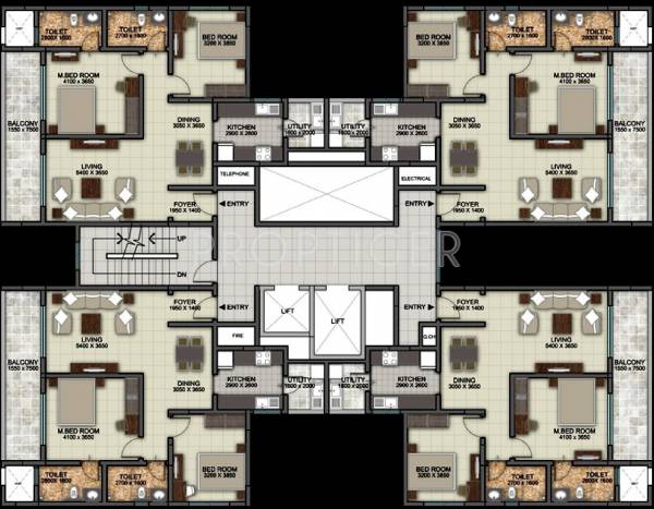 Images for Cluster Plan of Sobha Silicon Oasis