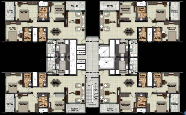 Images for Cluster Plan of Sobha Silicon Oasis
