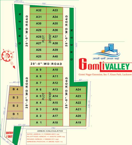 Images for Layout Plan of Shree Raj Gomti Valley