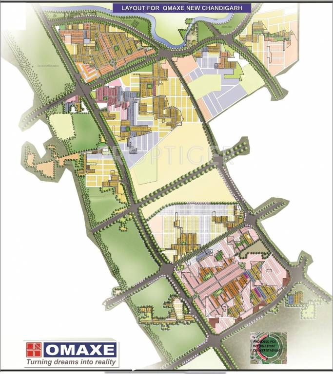 Images for Layout Plan of Omaxe Chandigarh Extension Plot