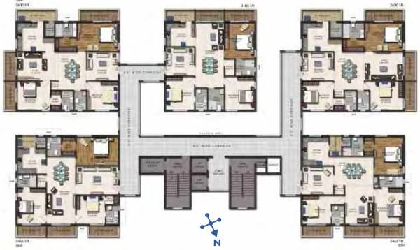 Images for Cluster Plan of Jyothirmaye Palm Springs