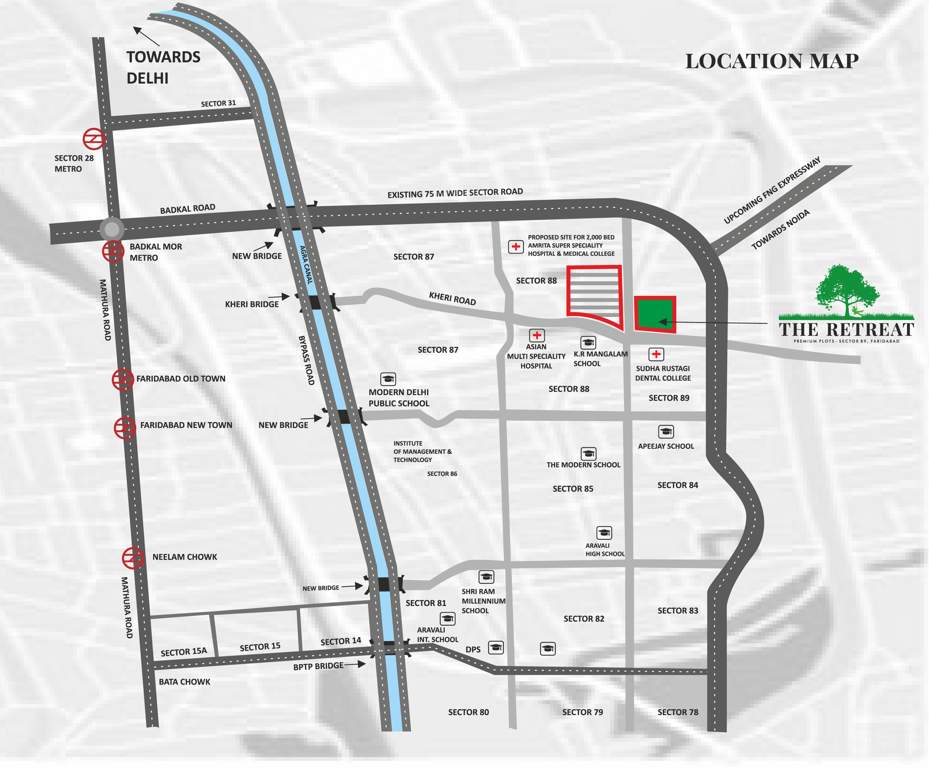  the retreat Images for Location Plan of TDI The Retreat