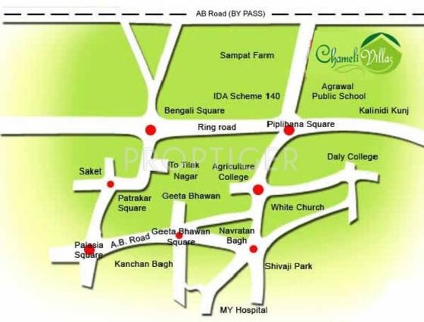 Images for Location Plan of Sunil Chameli Villas