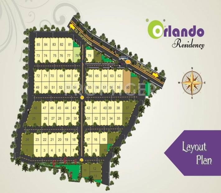 Images for Layout Plan of Griha Mithra Orlando Residency
