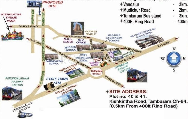 Images for Location Plan of Shree Shree Sen and Raja Flats