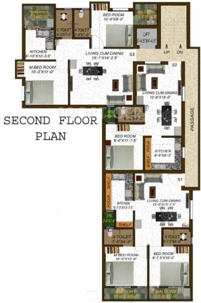 Images for Cluster Plan of Shree Kaja Flats Images for Cluster Plan of Shree Kaja Flats