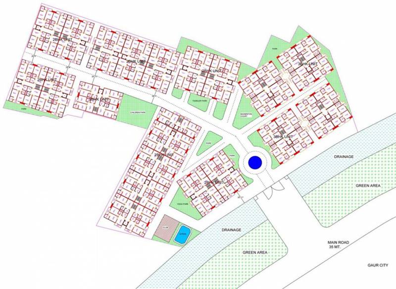 Images for Layout Plan of Satyam SBI Residency 2