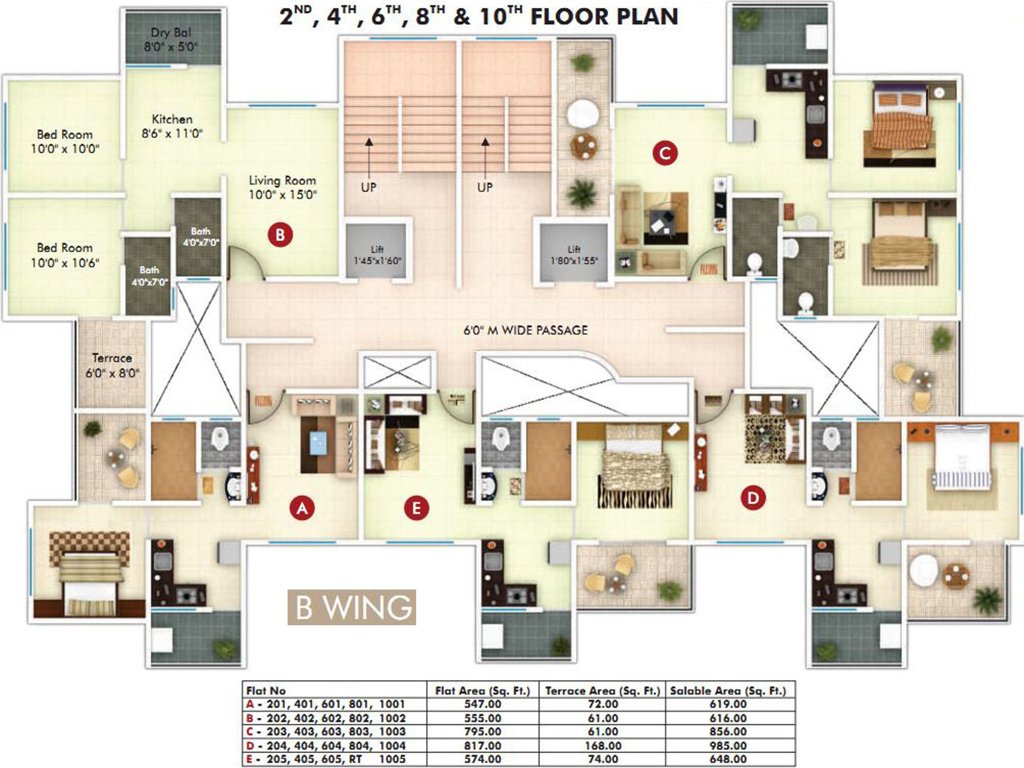  regency Images for Cluster Plan of Sky Sparsh Regency
