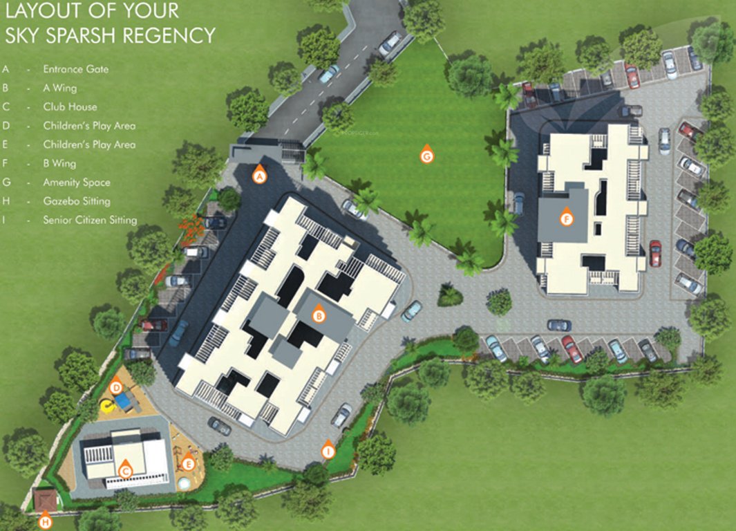  regency Images for Layout Plan of Sky Sparsh Regency