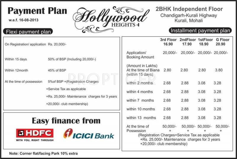 Images for Payment Plan of Shanti Hollywood Heights I