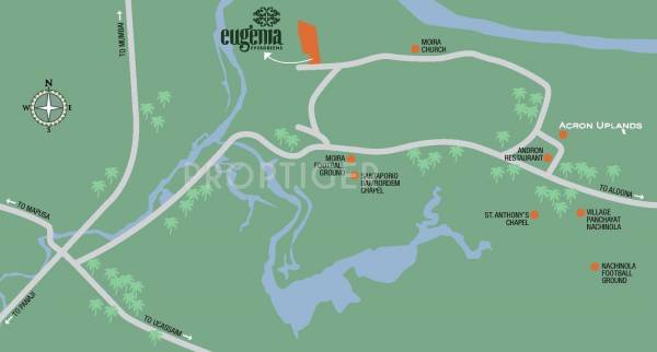 Images for Location Plan of Acron Eugenia Evergreens