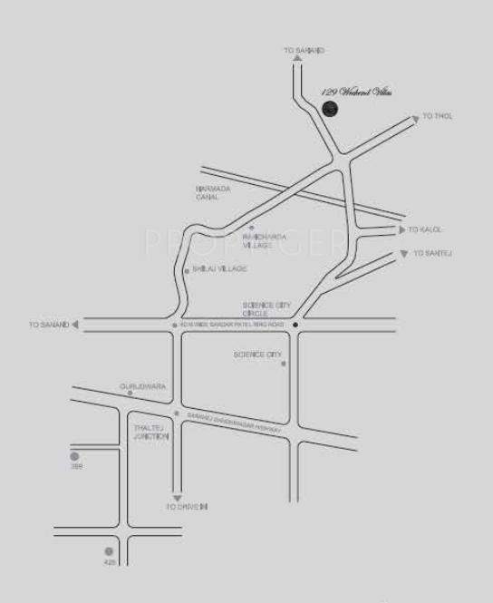 129 weekend villas Images for Location Plan of Amaya 129 Weekend Villas