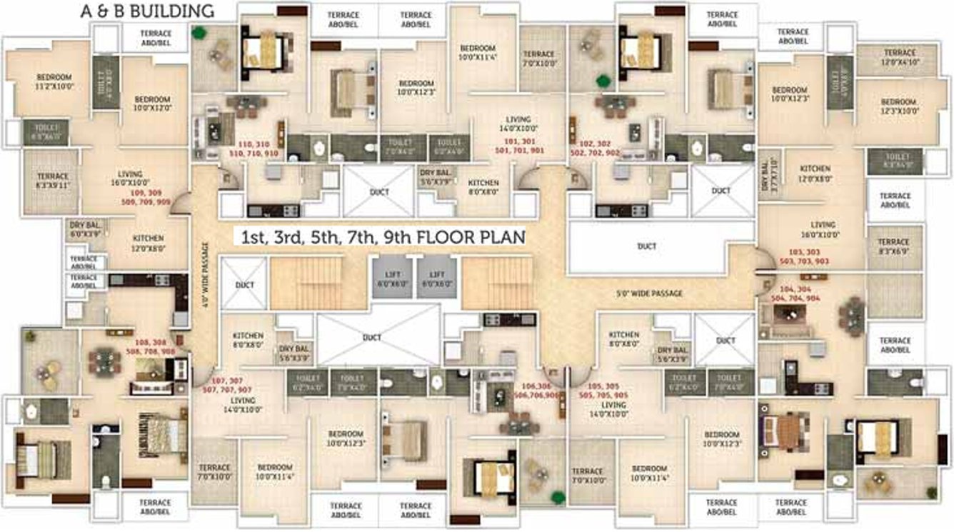 Images for Cluster Plan of Pragati Royal Serene