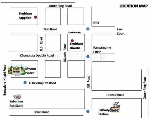 Images for Location Plan of Shubham Shubham Diwans