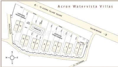 Images for Layout Plan of Acron Watervista Villas Images for Layout Plan of Acron Watervista Villas
