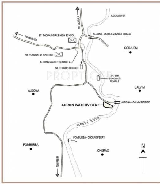 Images for Location Plan of Acron Watervista Villas