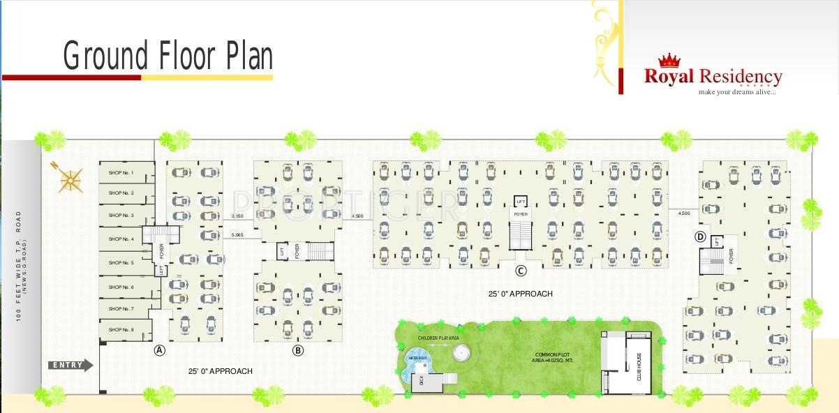 Images for Cluster Plan of Bhavya Group Royal Residency