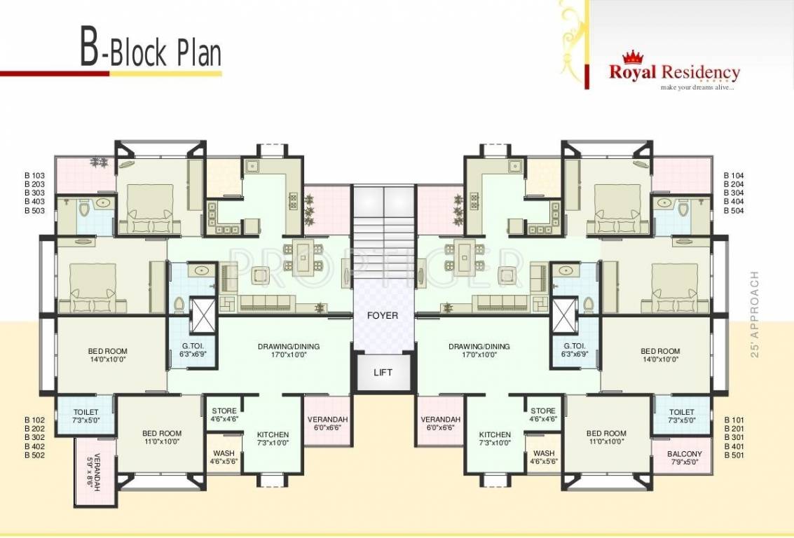 Images for Cluster Plan of Bhavya Group Royal Residency