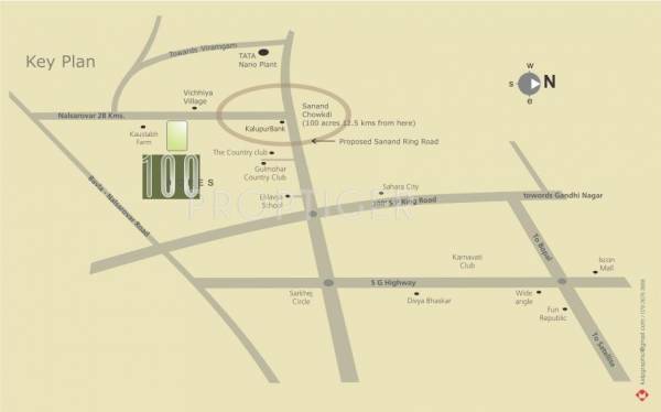 Images for Location Plan of JBR 100 Acres