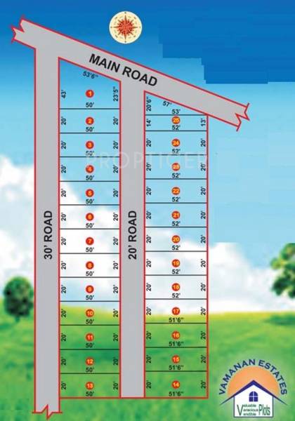 Images for Layout Plan of Vamanan Estates Subham Enclave