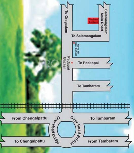 Images for Location Plan of Vamanan Estates Subham Enclave