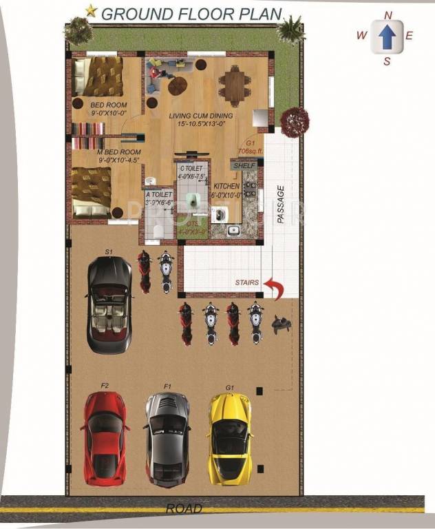 Images for Cluster Plan of Shree Sakthi Flat