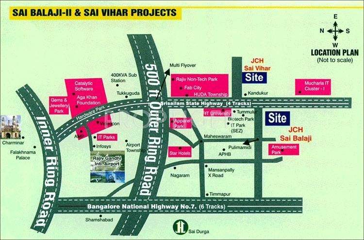 Images for Location Plan of Janachaitanya Sai Vihar