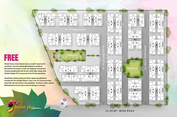 Images for Layout Plan of Yashbhumi Vibrant Homes