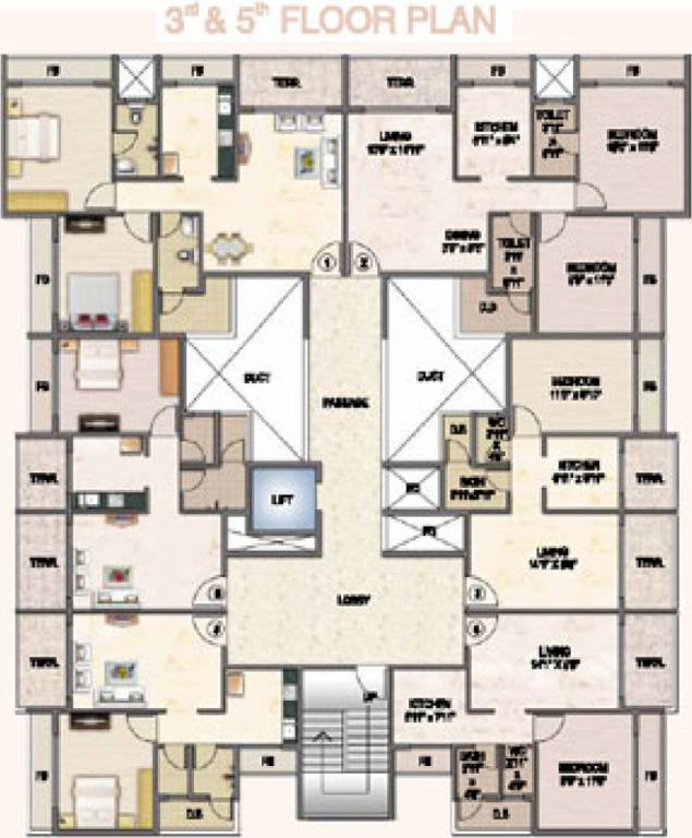 Images for Cluster Plan of 4th Apple Emerald