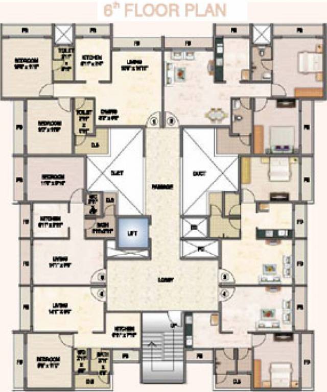 Images for Cluster Plan of 4th Apple Emerald