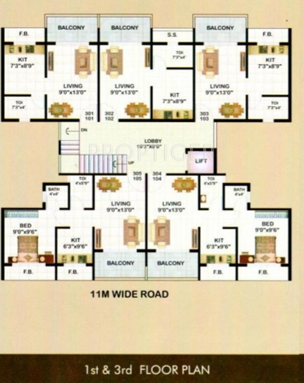 Images for Cluster Plan of Navadurga Navdurga