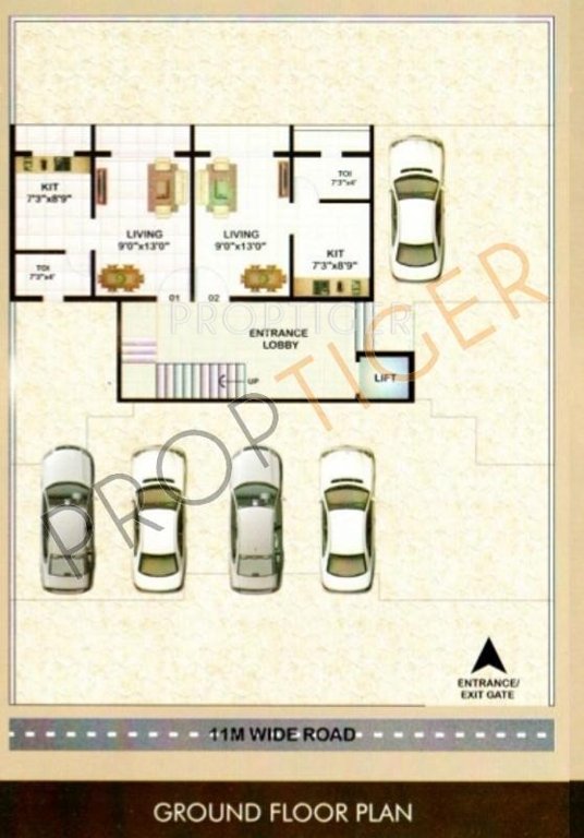 Images for Cluster Plan of Navadurga Navdurga