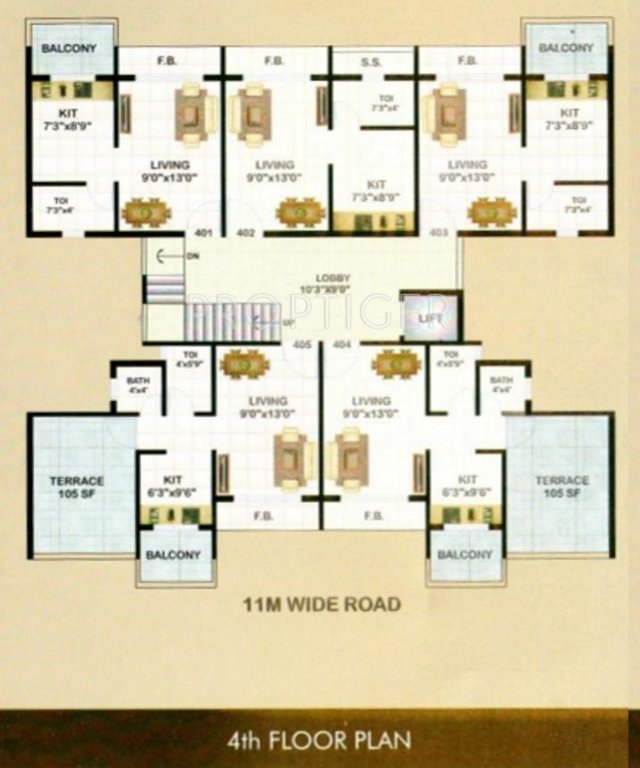 Images for Cluster Plan of Navadurga Navdurga