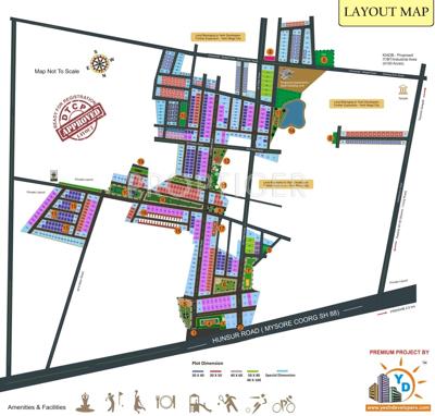  mega-city Images for Layout Plan of Yesh Mega City