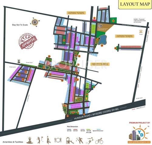  mega-city Images for Layout Plan of Yesh Mega City
