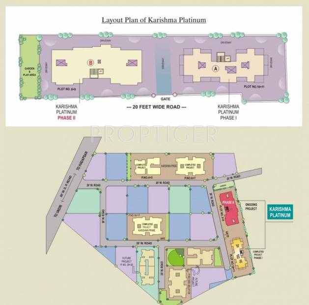 Setpal Properties Karishma Platinum Layout Plan