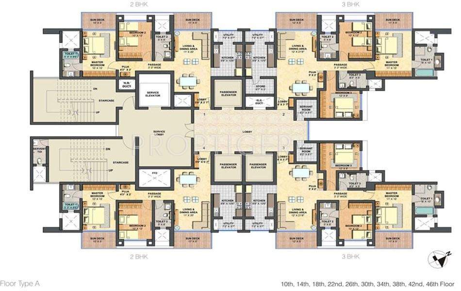 primero Images for Cluster Plan of Lodha Primero