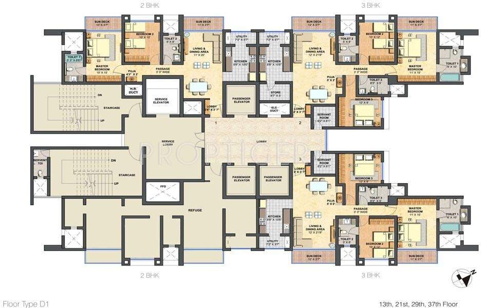 primero Images for Cluster Plan of Lodha Primero