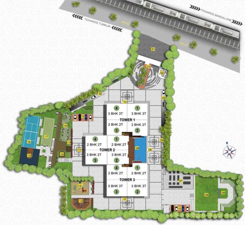 opus Images for Layout Plan of Salarpuria Sattva Opus