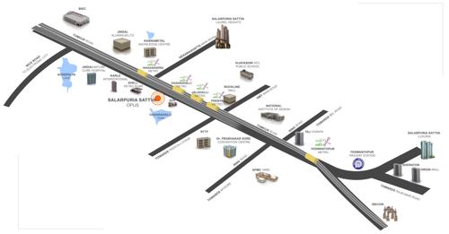  opus Images for Location Plan of Salarpuria Sattva Opus