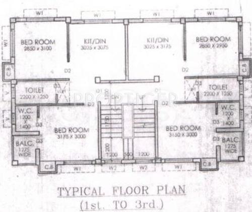 Images for Cluster Plan of Polynova Enterprise Tirupati Bhawan