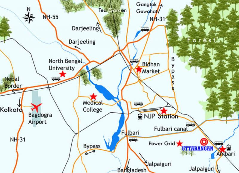 Images for Location Plan of Parthiva Developers Uttarangan