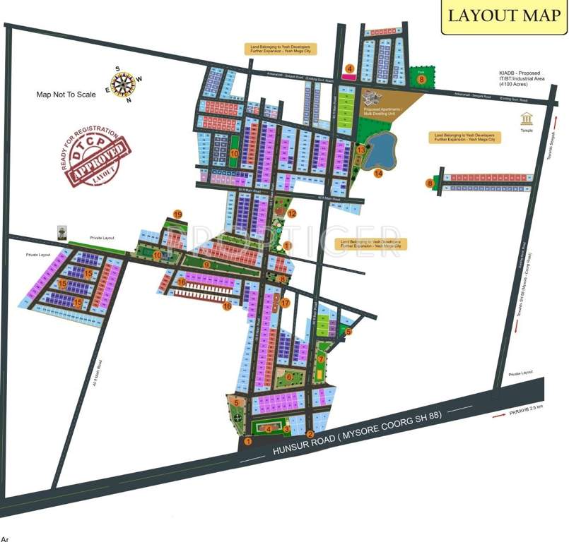 Images for Layout Plan of Yesh Lifestyle Villas