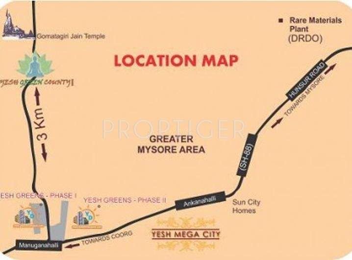 Images for Location Plan of Yesh Lifestyle Villas