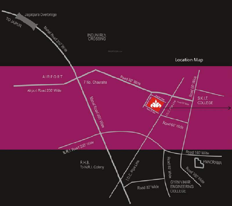 Images for Location Plan of Alliance Asia Amrit