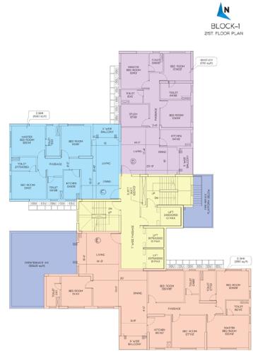  om-skylark Images for Cluster Plan of Mahadeo Om Skylark