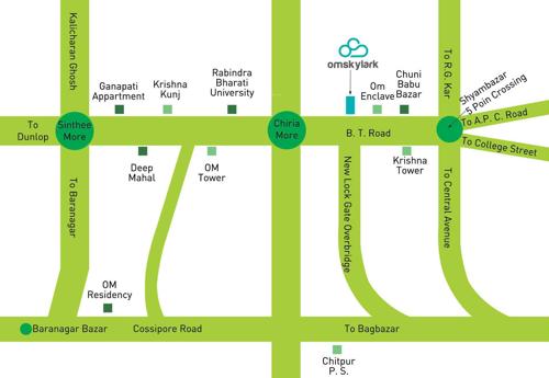  om-skylark Images for Location Plan of Mahadeo Om Skylark