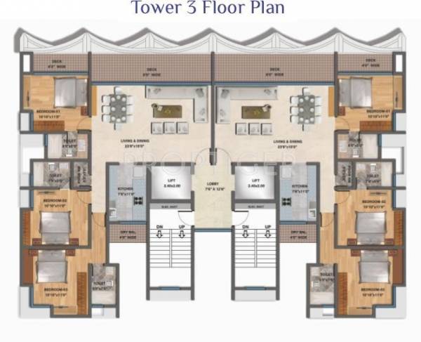  galaxy-tower-i-to-iii Tower I Cluster Plan