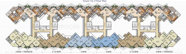  galaxy-tower-i-to-iii Tower II Phase II Cluster Plan